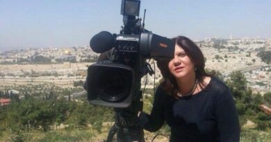 Periodista de Al Jazeera, la palestina Shireen Abu Akleh, fallece en fuego israelí