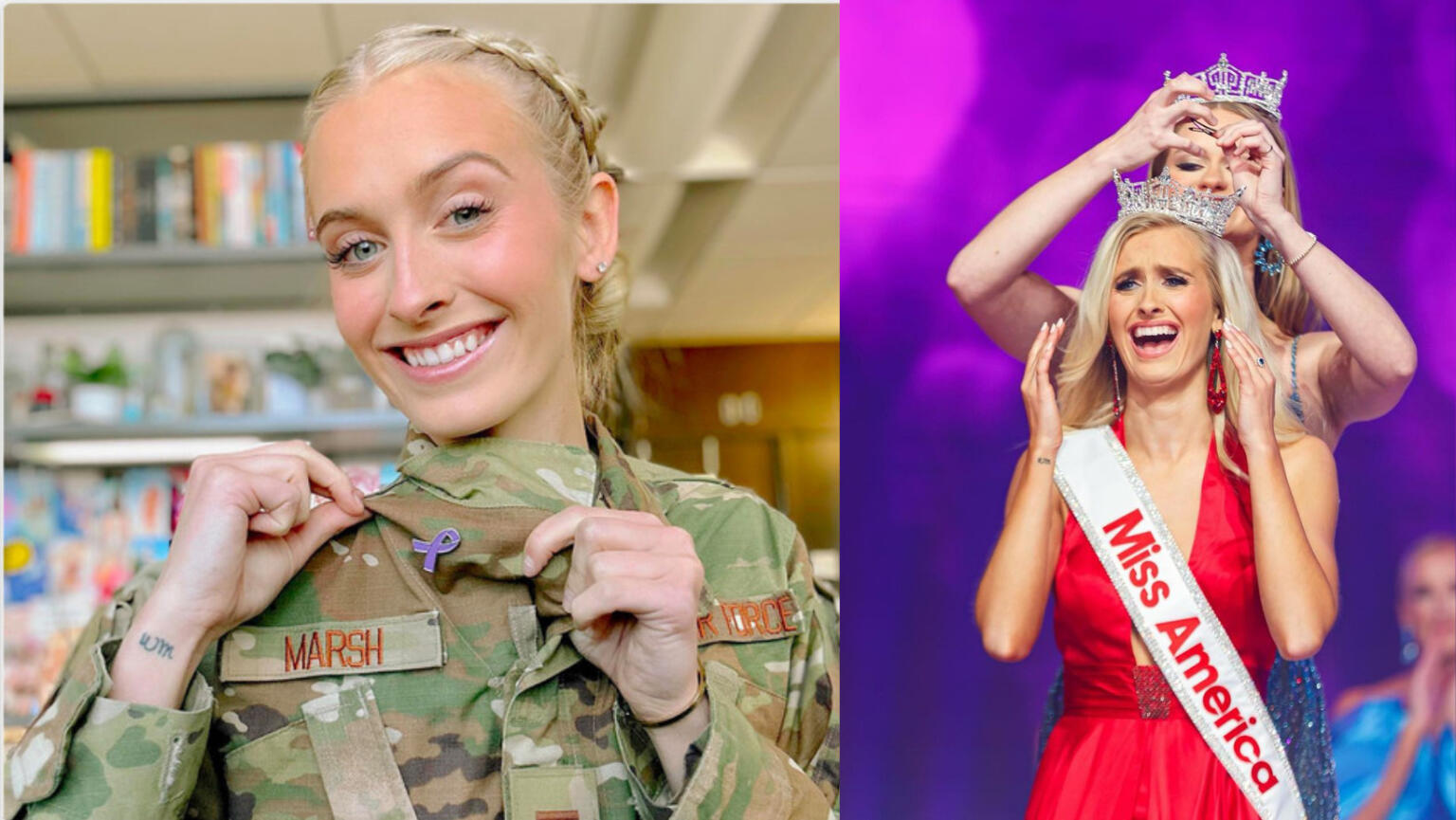 Oficial de la Fuerza Aérea de EE.UU. se corona como Miss Estados Unidos